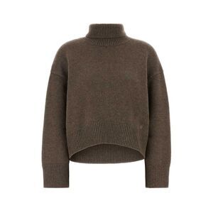 Loulou De Saison Women Mud Cashmere Jonah Sweater